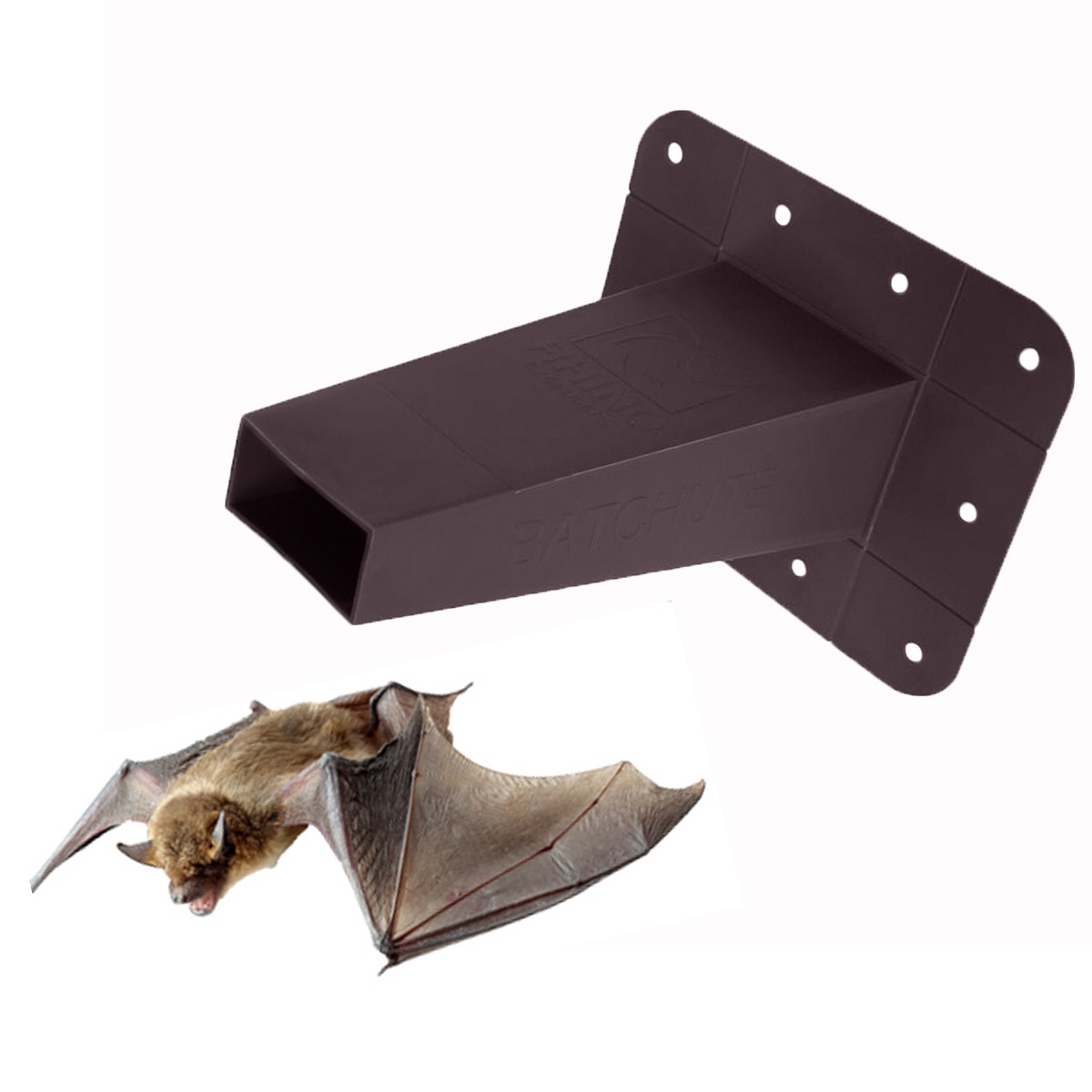 Rhino Excluders® Batchute™ One Way Door for Removal of Bats