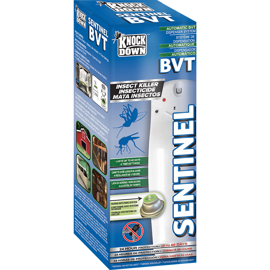 Knock Down Sentinel BVT Automatic Dispenser