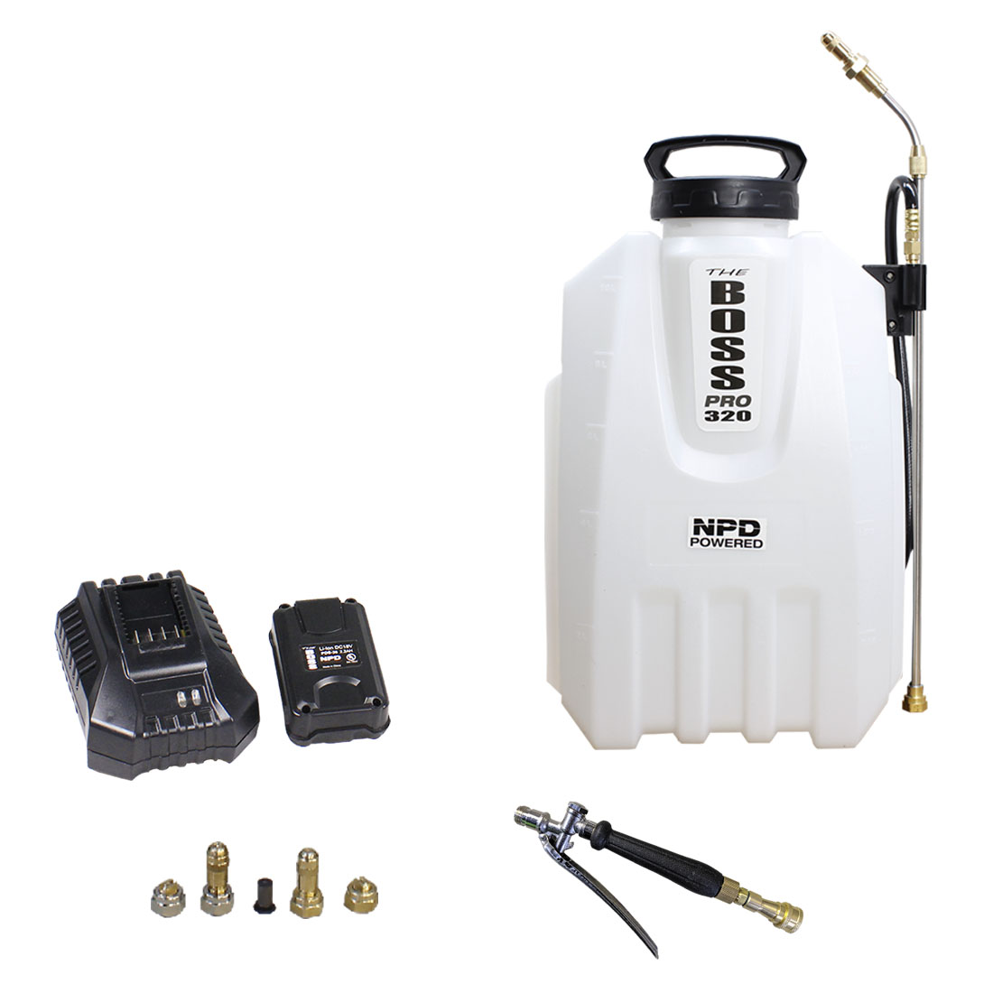 NPD The Boss Pro 2.5G Liquid and Foam Backpack Sprayer