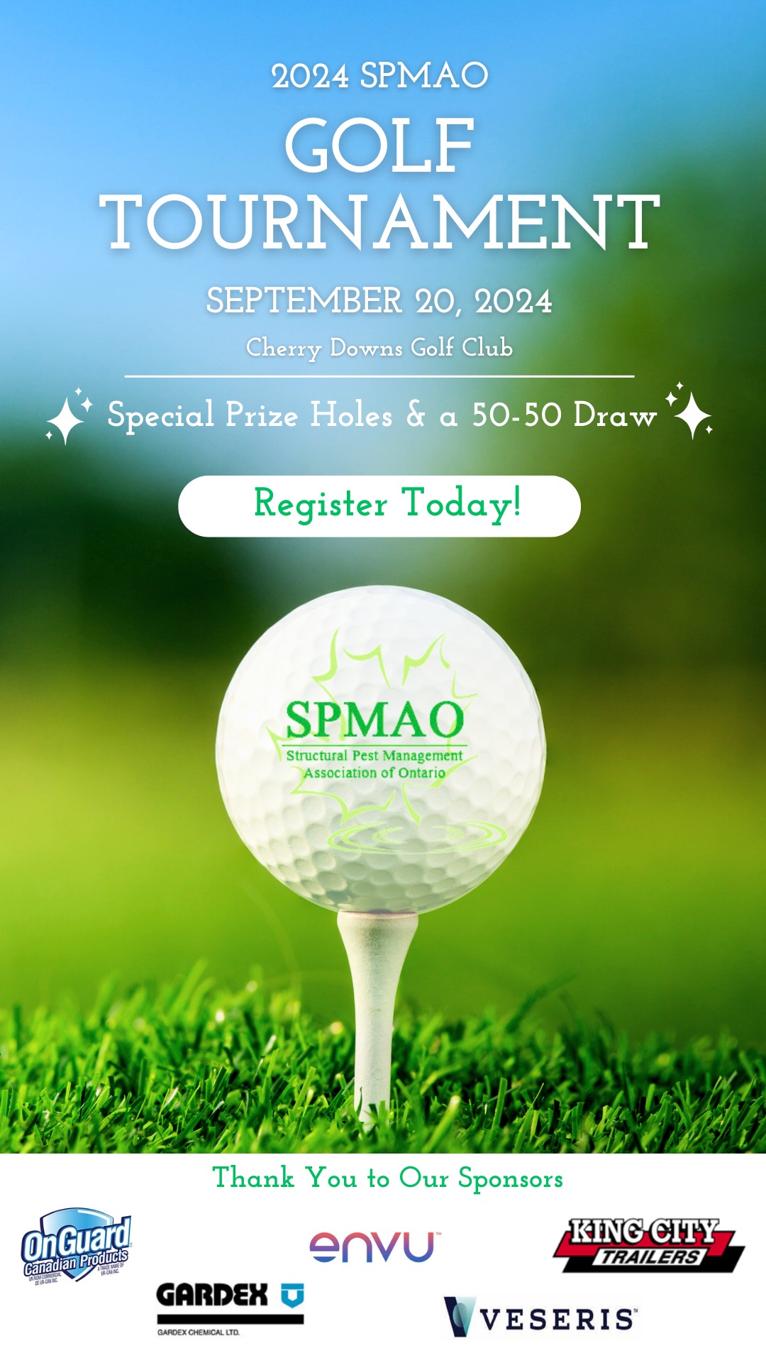 Gardex is proud to be a sponsor of the 2024 SPMAO Golf Tournament ...